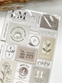 Mindwave Sticker Logo Mark Coffee