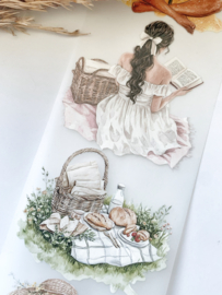 Spring picnic / Cottage  Sample 2.5 meter