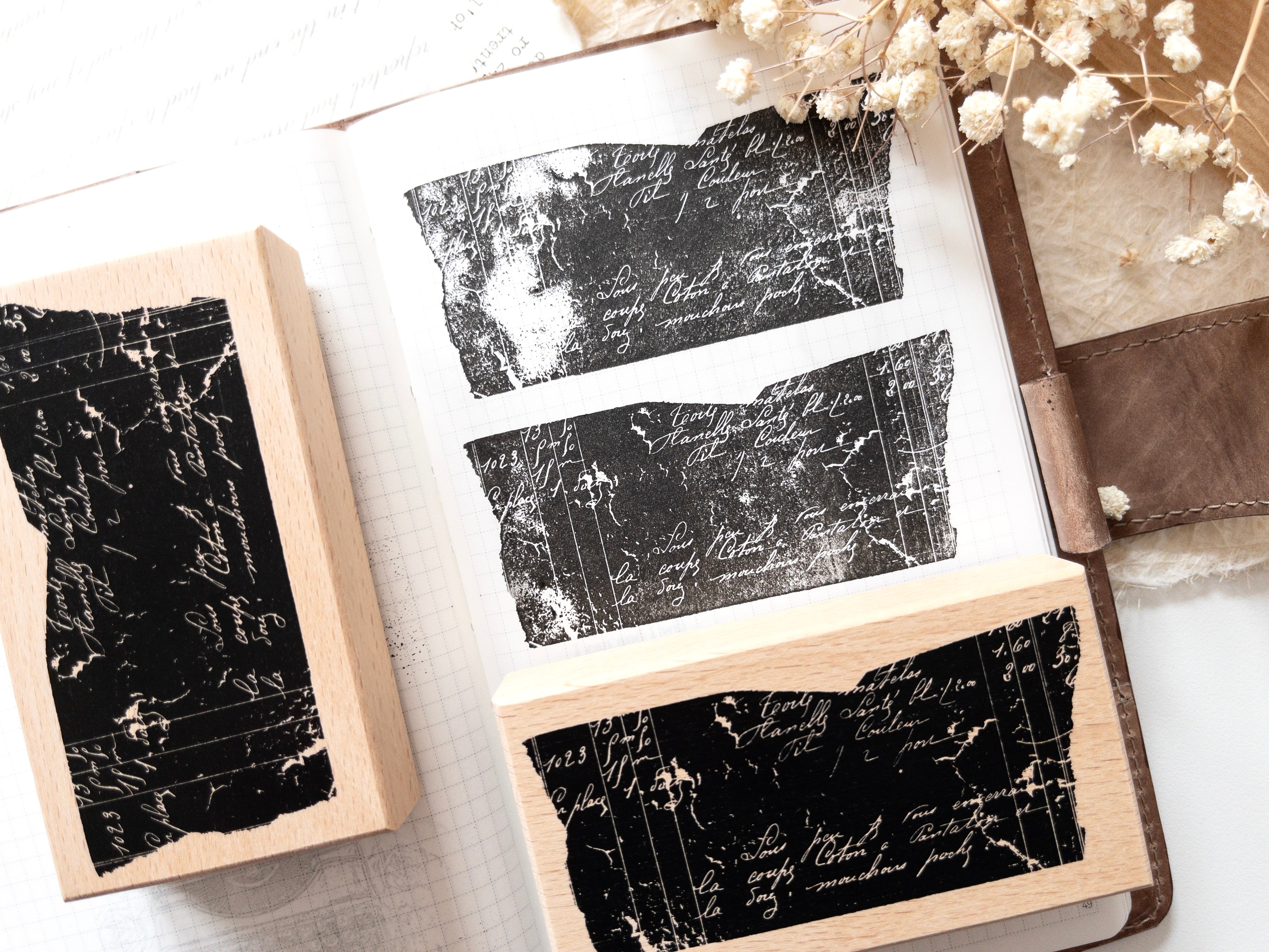 Crea with Gaby - Stempel - Torn paper