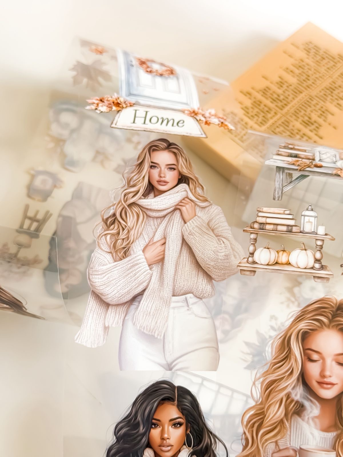 Ma.Journaling  Embrace Warm & Cozy 3D Pet sample