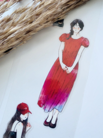 pre-cut Pet tape SAMPLE  DING.DING 42A ROOD