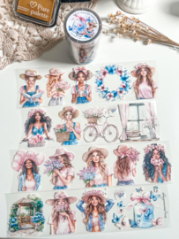 Ma.Journaling  Pinkish Spring 3D Pet sample