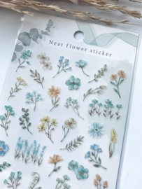 Mindwave Sticker Neat Flower sticker TURQUOISE