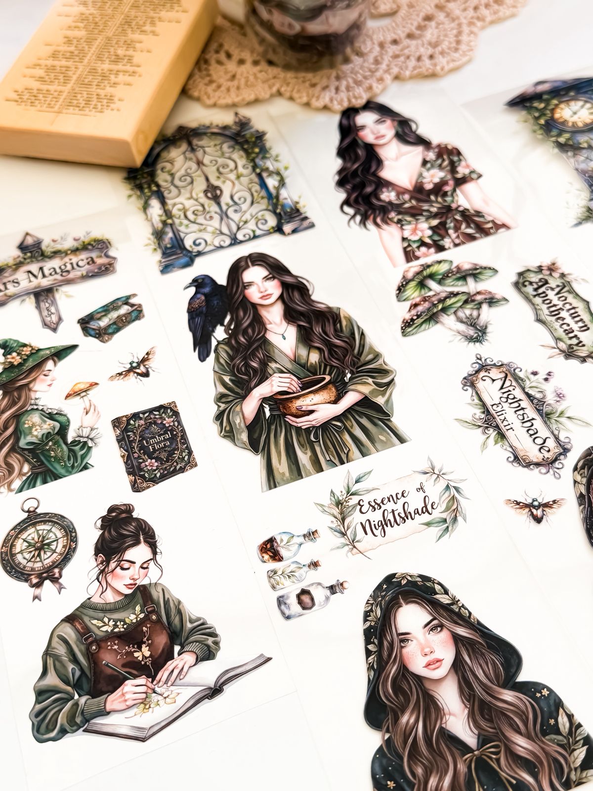 Ma.Journaling  Whimsical Apothecary 3D Pet sample