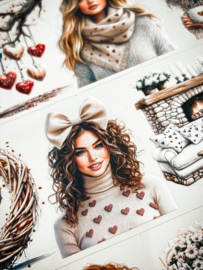Ma.Journaling   It's All About Love  3D Pet sample