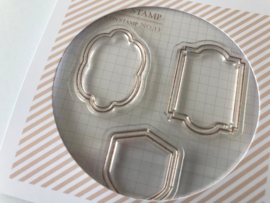Clear Stamp Drie Vensters