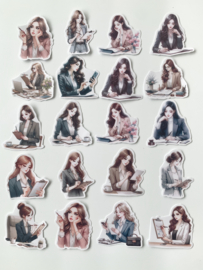 Pakketje Girls stickers