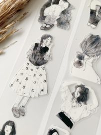 pre-cut Pet tape SAMPLE  DING.DING 48 C