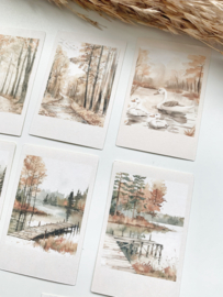 Studio by Lea - sticker pakketje  Forest  Polaroid