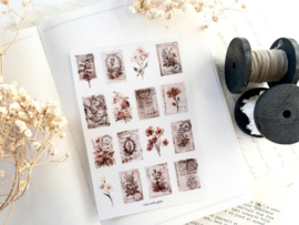 Crea wiht Gaby - Rub-on sticker-  Penny post