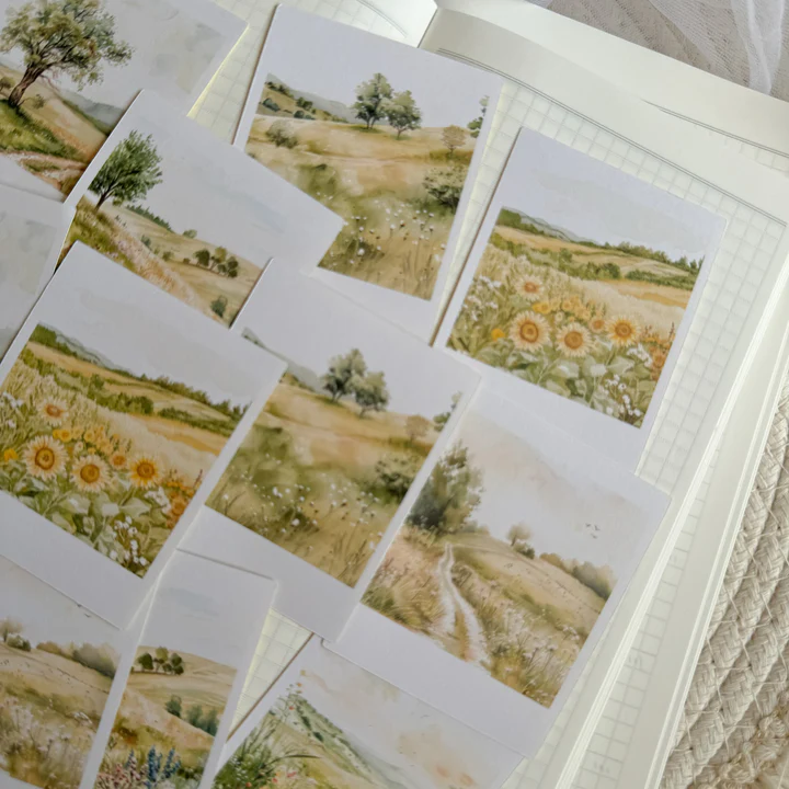 Studio by Lea - sticker pakketje  Summer Meadow Polaroid