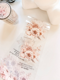 Ma.Journaling  Blushing Flowers 3D Pet sample