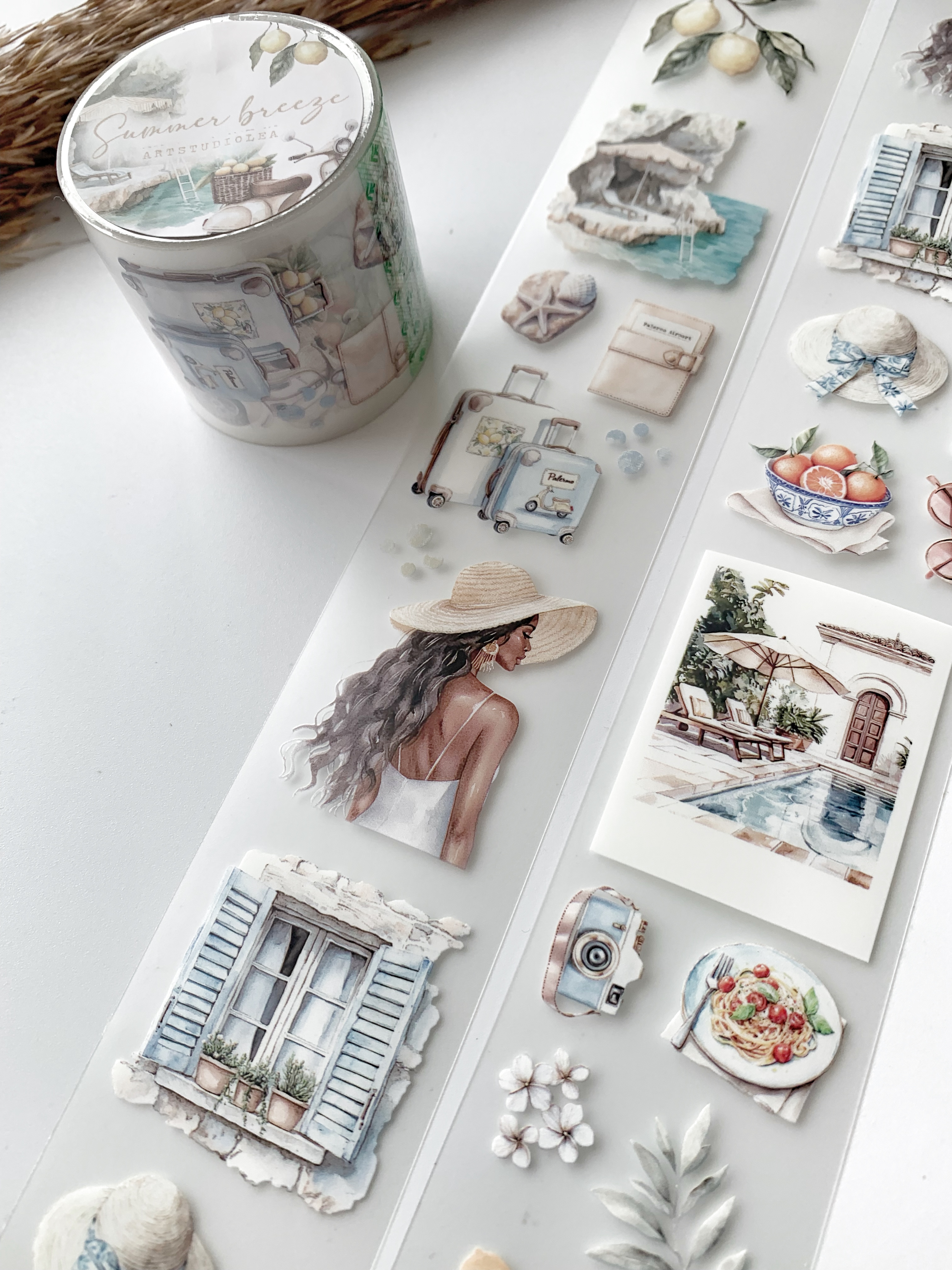 Studio by Lea - Summer breeze - PET Tape  Hele Rol