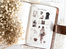 Crea wiht Gaby - Deco sticker - Autumn's pause  no 4