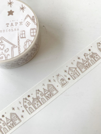 Washi tape Studio Lea   Gingerbread Houses Licht