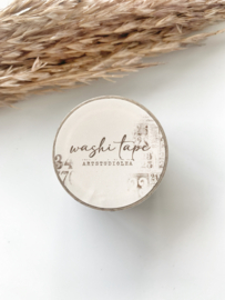 Washi tape Studio Lea-  Vintage number stains