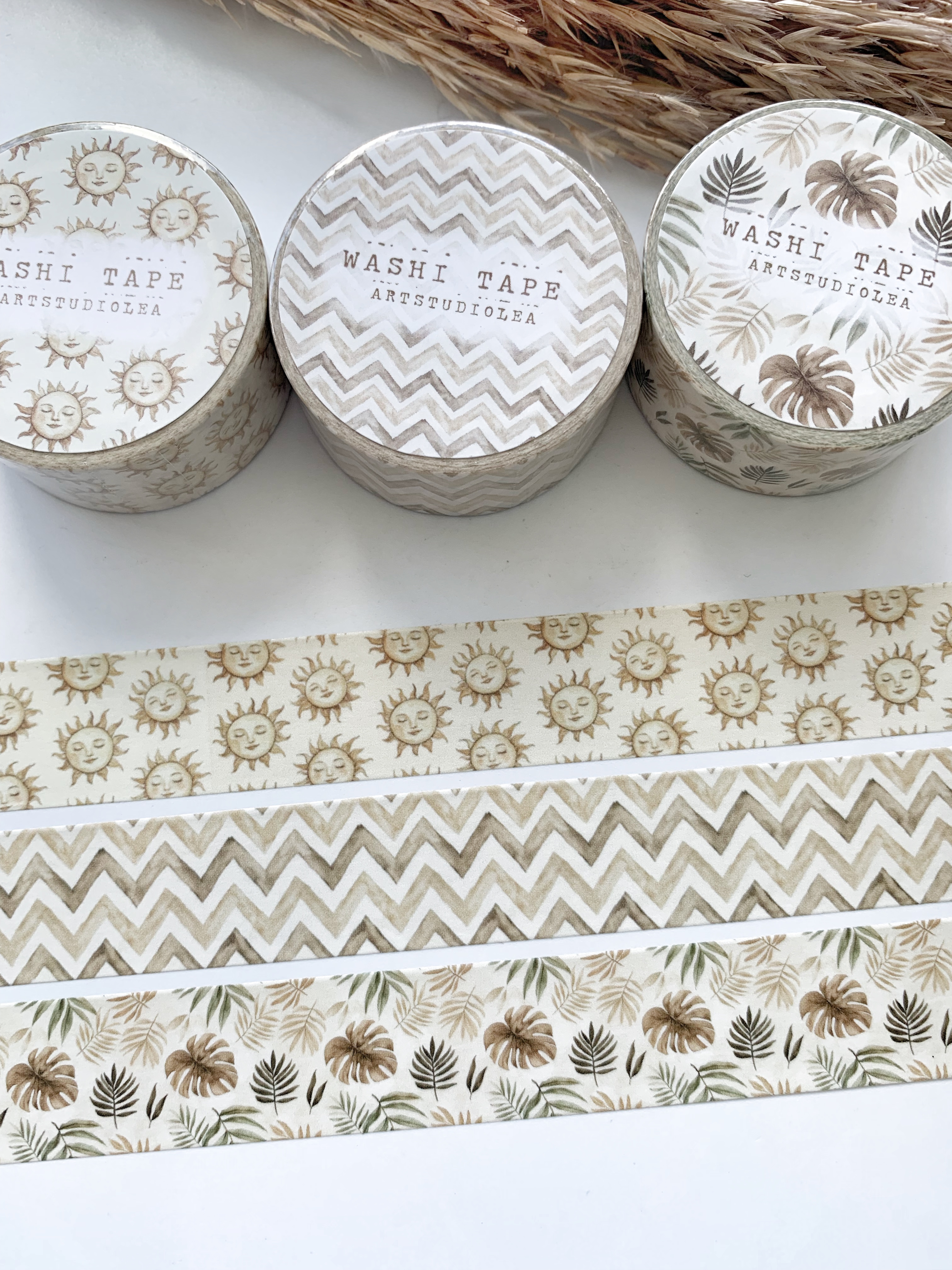 Washi tape Studio Lea - Setjes Boho Summer - 3 rollen