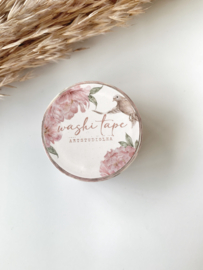 Washi tape Studio Lea - Peonies bird