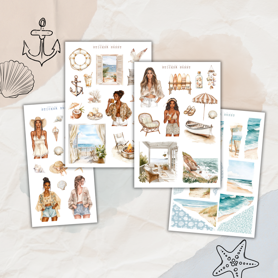 Studio by Lea - sticker setje no 157 t/m 160