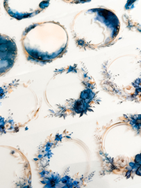 Ma.Journaling Celestial and Floral Frames    3D Pet sample