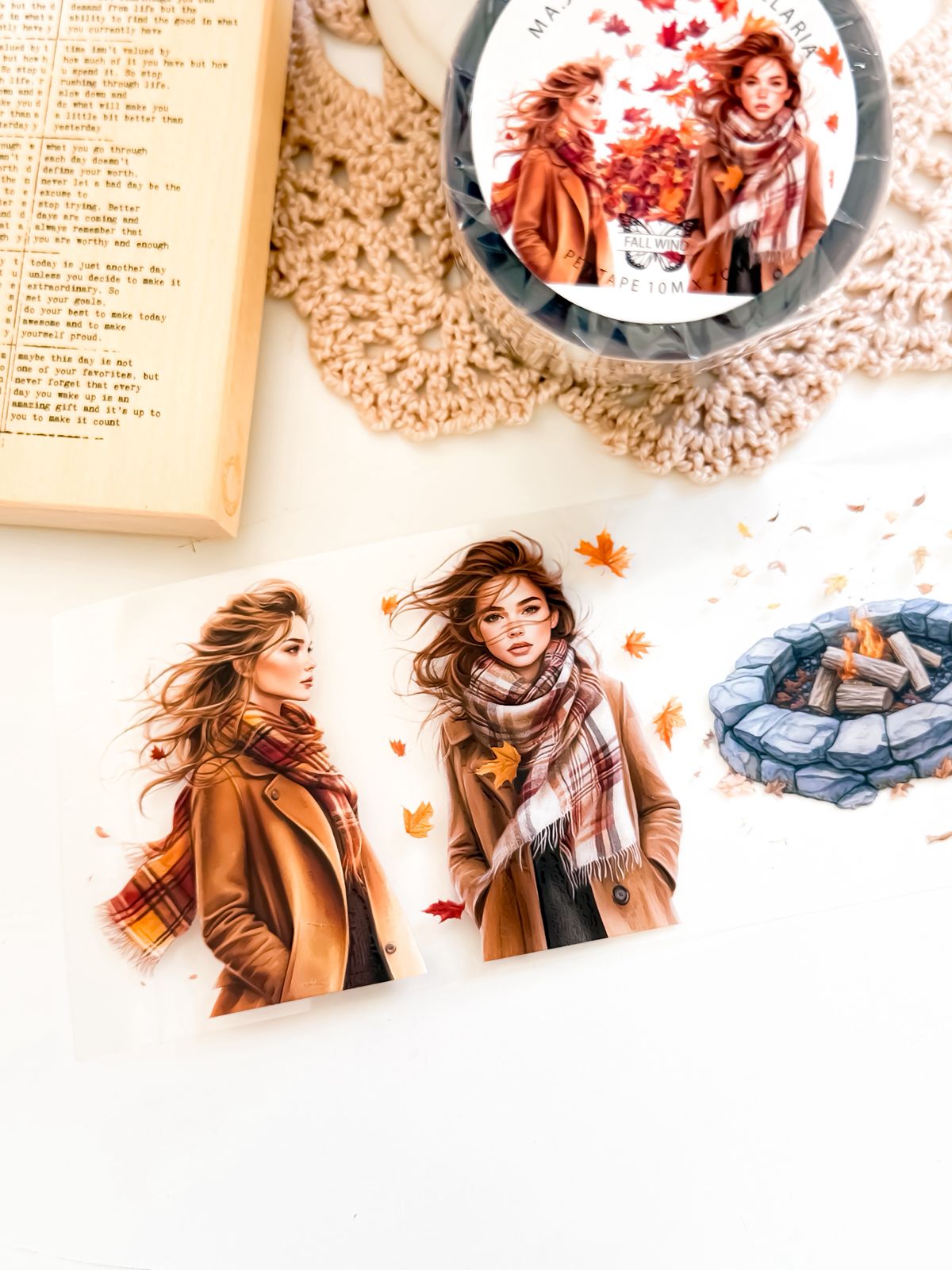 Ma.Journaling  Fall Wind 3D Pet sample