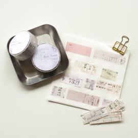 MU Washi tape CUT Blur Ticket