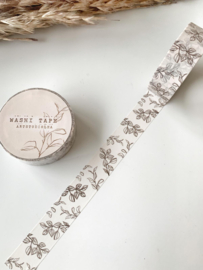 Washi tape Studio Lea - Soft Floral takken