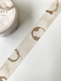 Washi tape Studio Lea - Coffee stains smal