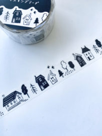 Mindwave Masking tape Black/With Home
