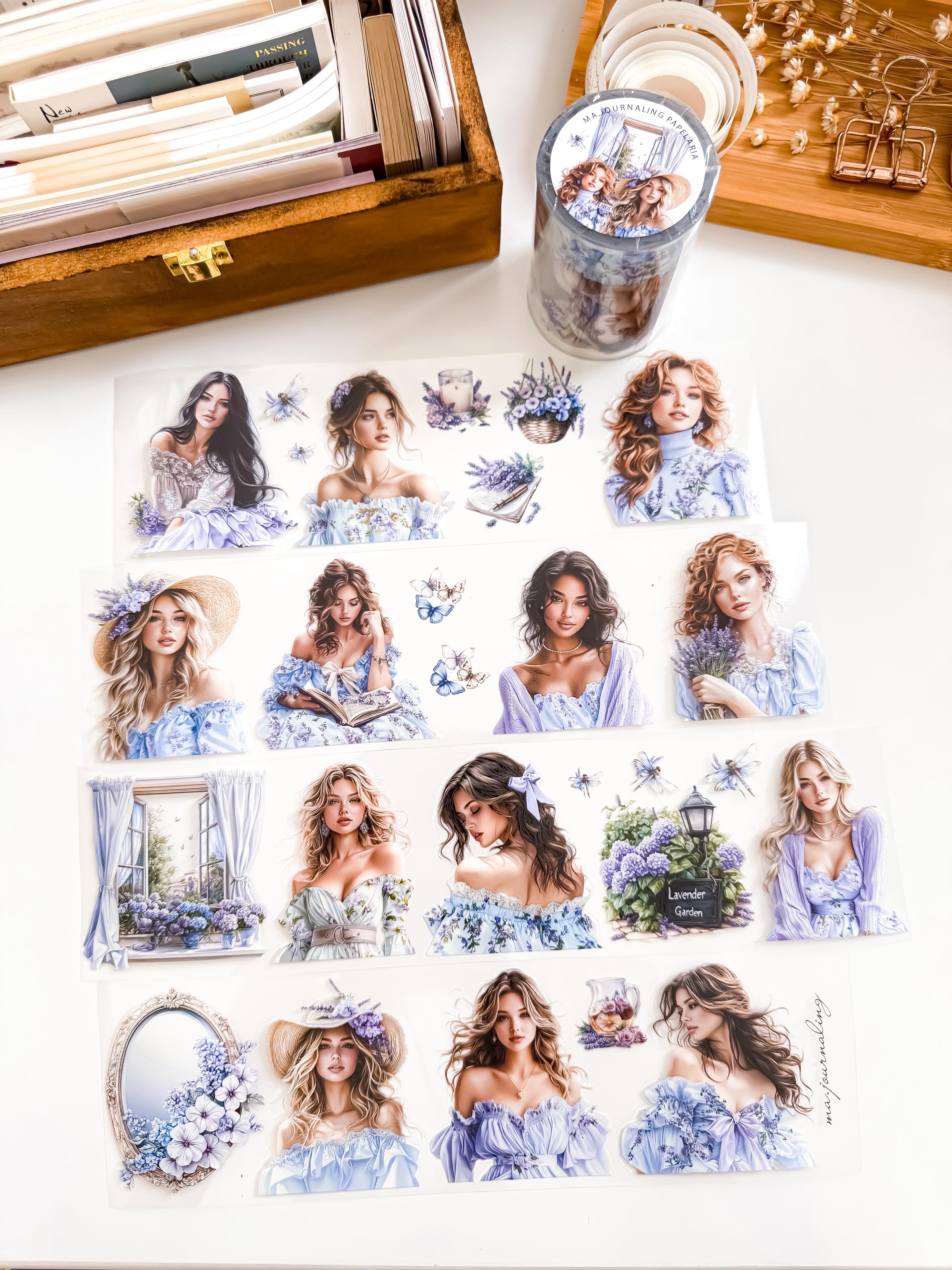 Ma.Journaling  Lavender Dream  3D Pet sample