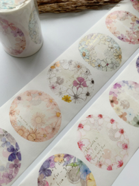 Papier Tape  Flower Scroll Special Edition 7 -  Sample
