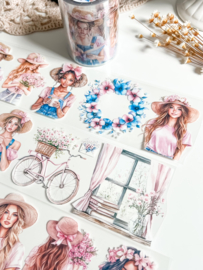 Ma.Journaling  Pinkish Spring 3D Pet sample