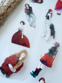 pre-cut Pet tape SAMPLE  DING.DING 42A ROOD