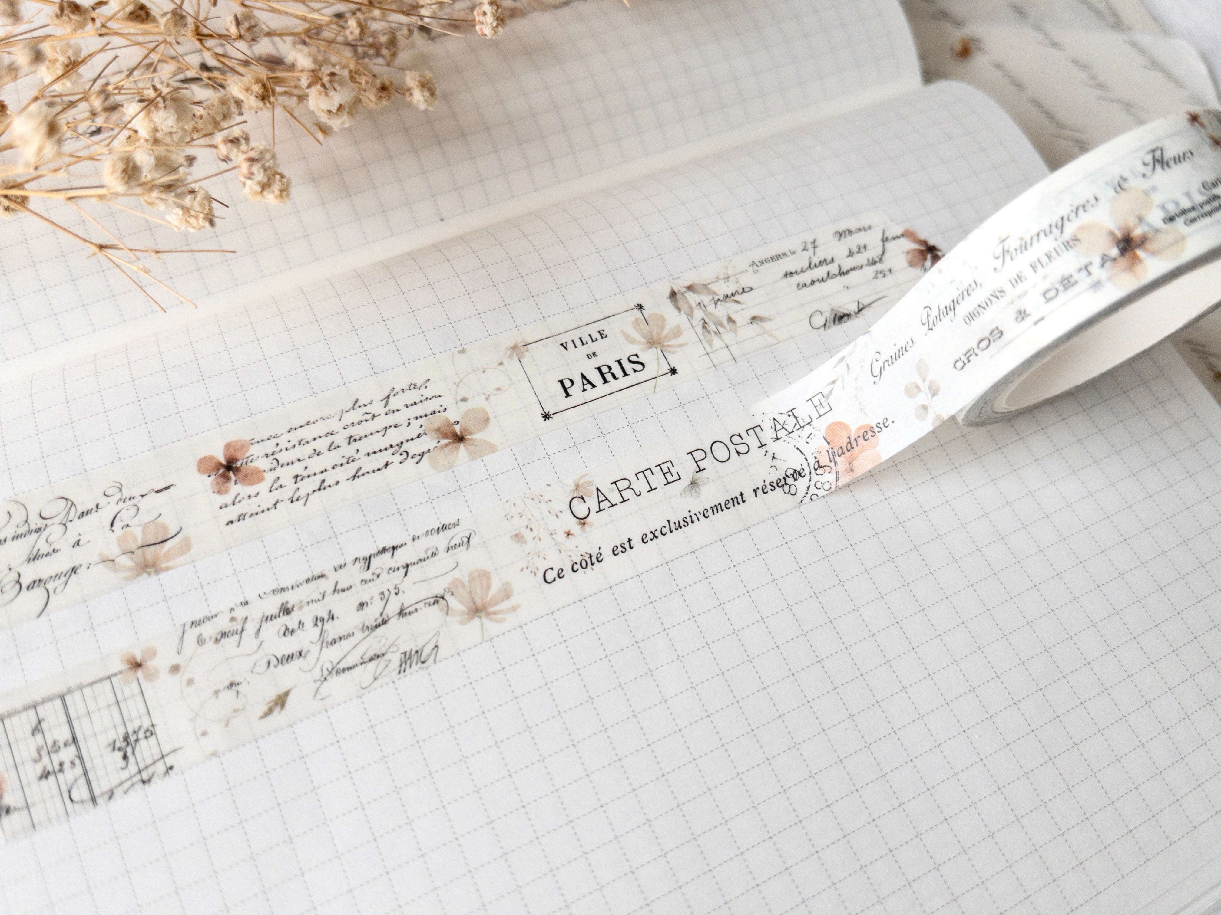 Crea with Gaby - Washi tape- Vintage Memories 15mm