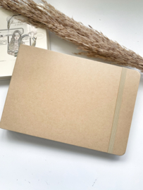 Collage Journal Kraft (recht hoekig)