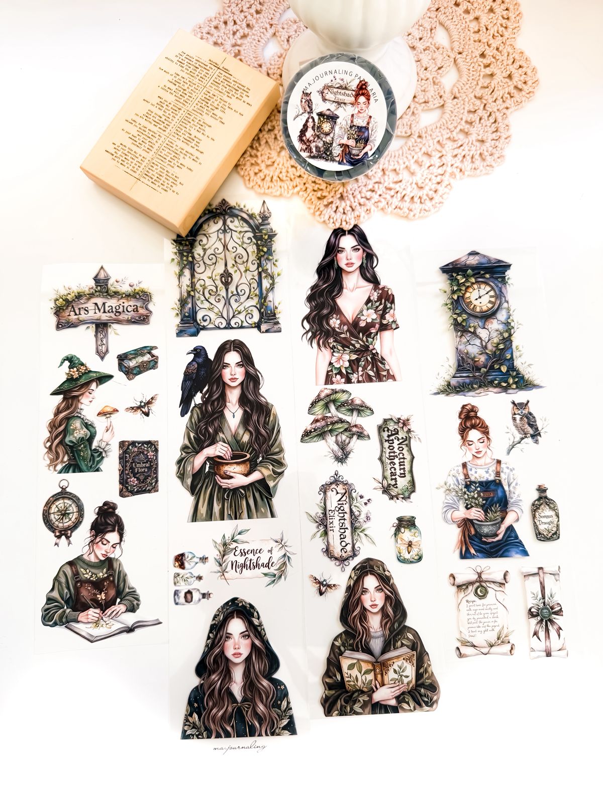 Ma.Journaling  Whimsical Apothecary 3D Pet sample