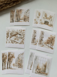 Studio by Lea - sticker pakketje  Autumn Home Polaroid