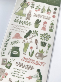 Mindwave sticker Play + Ink Green
