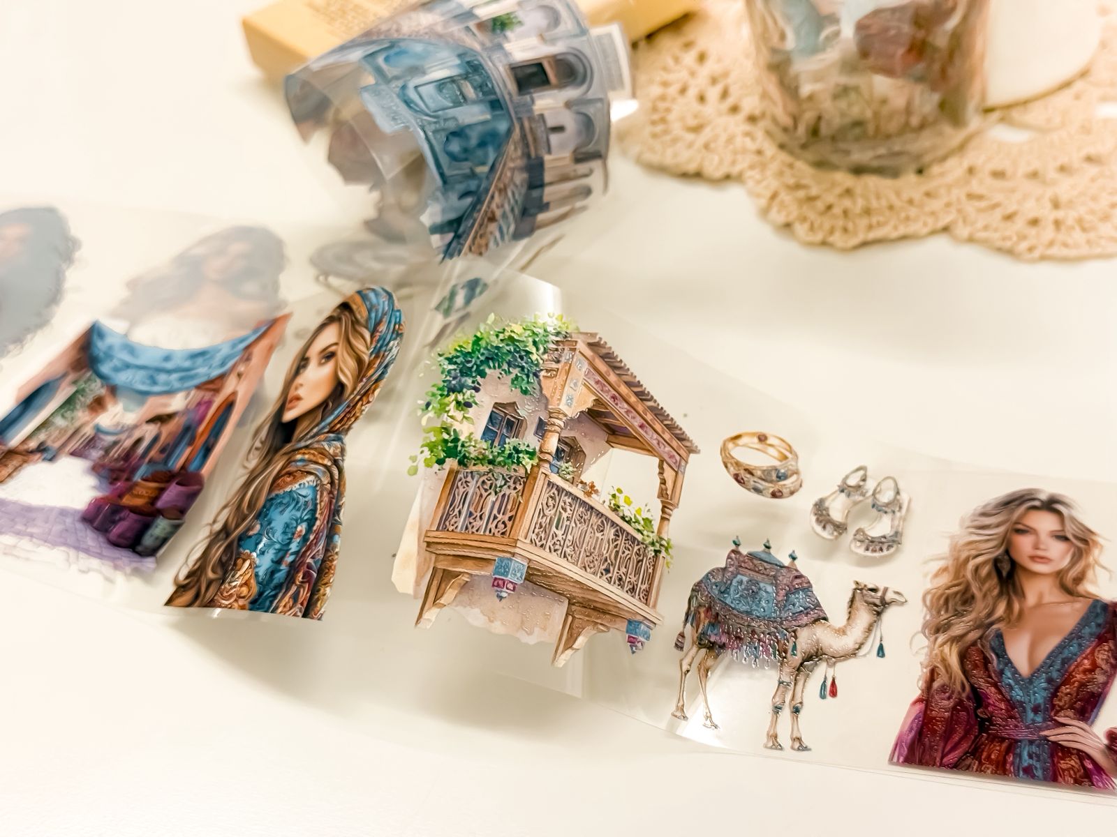 Ma.Journaling  Moroccan Beauty 3D Pet sample