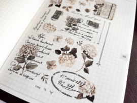 Crea wiht Gaby - Rub-on sticker- Vintage Deco