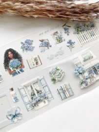 Studio By Lea - Blue Spring -  Pet tape Sample