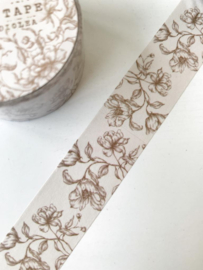 Washi tape Studio Lea   Vintage Flower Wit