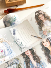 Ma.Journaling  Monet' Garden   Pet sample