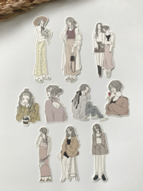 Mindwave Amie stickerpakketje Ennui Girl
