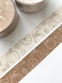 Washi tape Studio Lea - Pumpkin dark