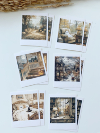 Studio by Lea - sticker pakketje  Halloween Planner Polaroid