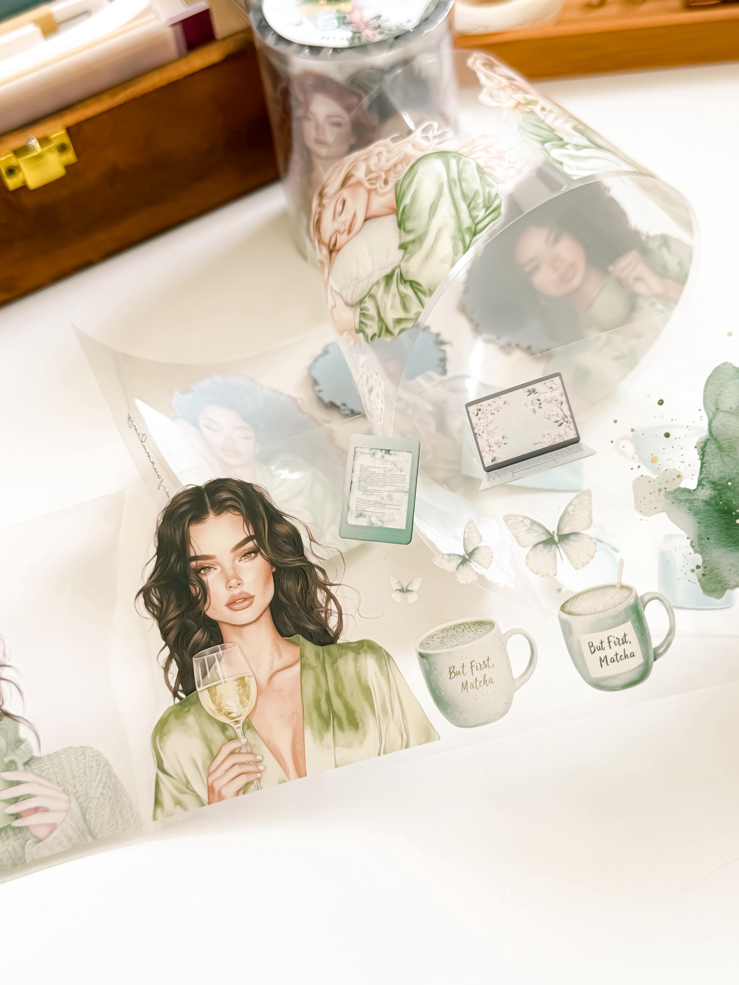 Ma.Journaling  Chamei Matcha  3D Pet sample