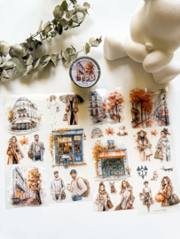 Ma.Journaling  Fall in the City  3D Pet sample