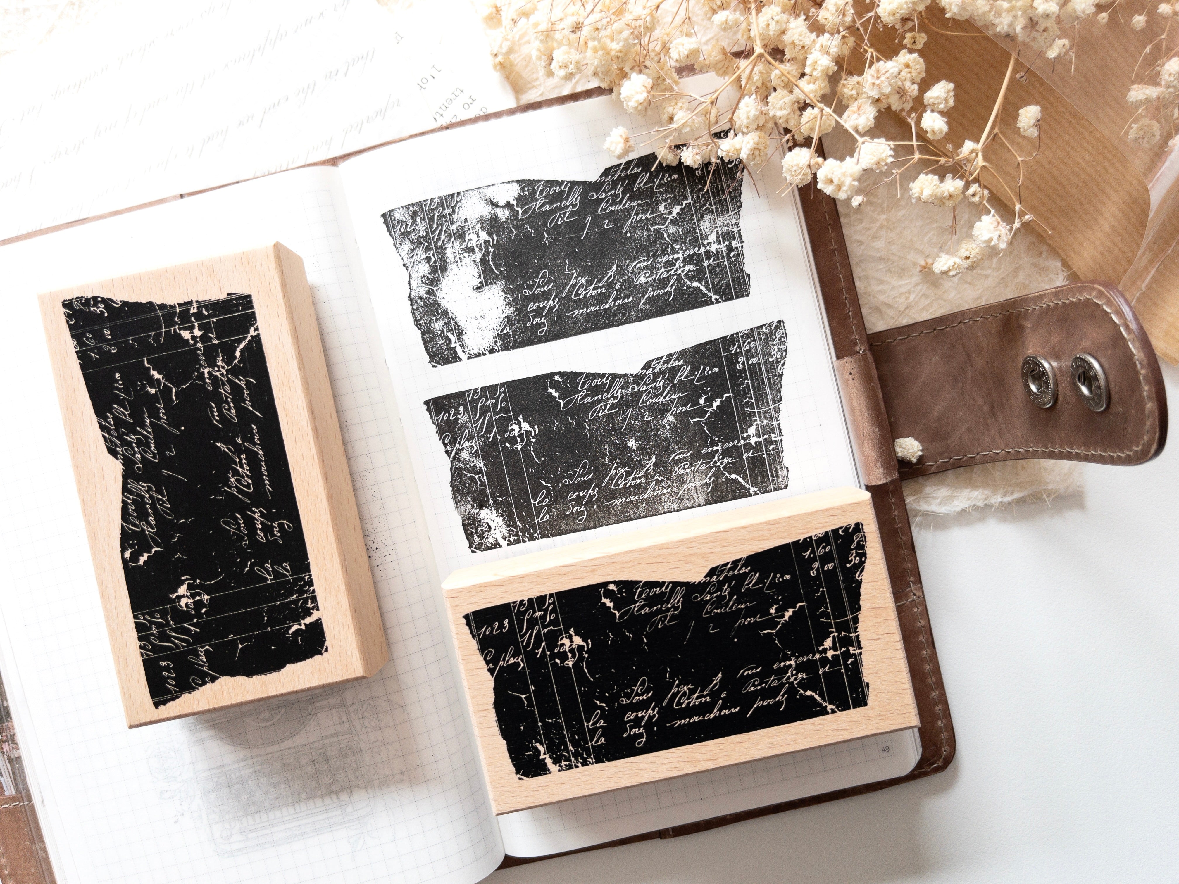 Crea with Gaby - Stempel - Torn paper