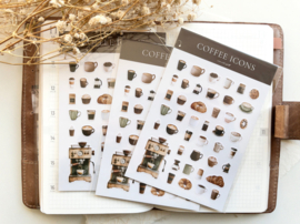 Crea wiht Gaby - Mini  Coffee Icon sticker